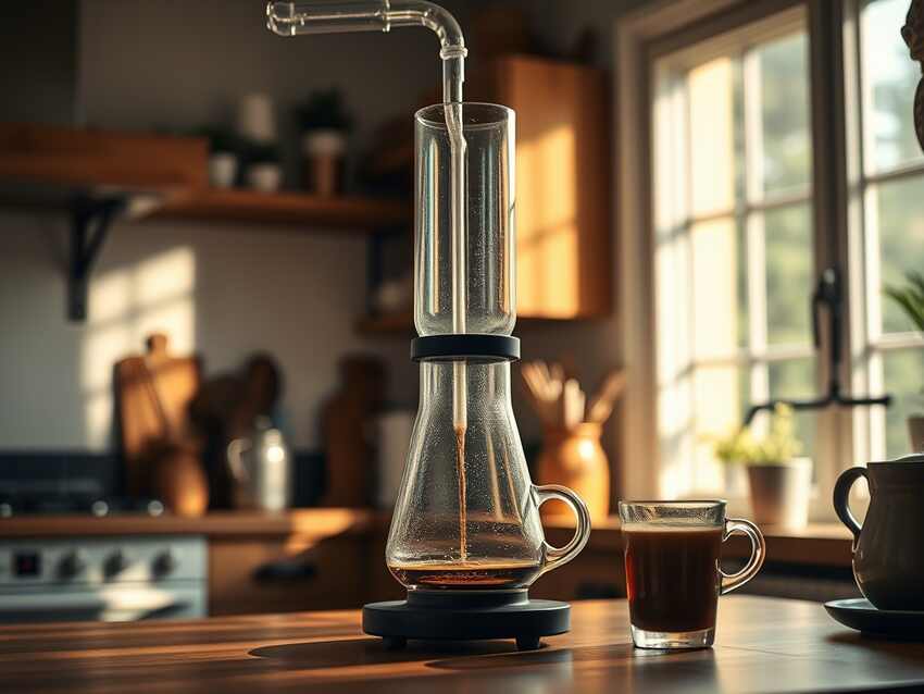 قهوه سایفون: تجربه‌ای جدید از طعم و عطر بی‌نظیر قهوه